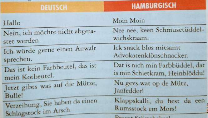 Der Sprachführer für Nicht-Hamburger G20-Demonstranten