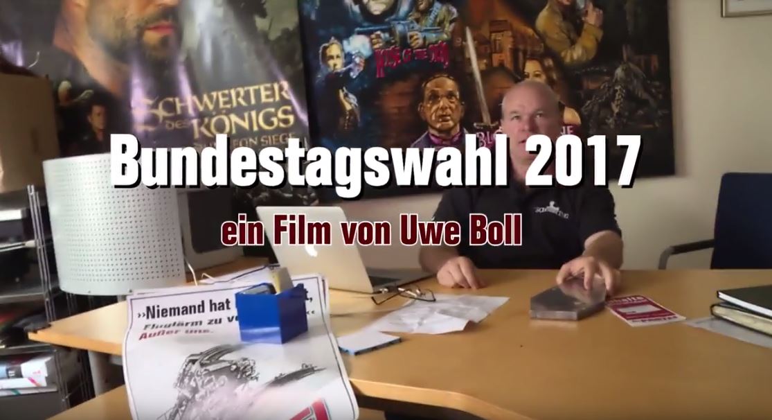 Wahlwerbespot Der Partei Uwe Boll Als Außenminister Für Die Btw 2017 